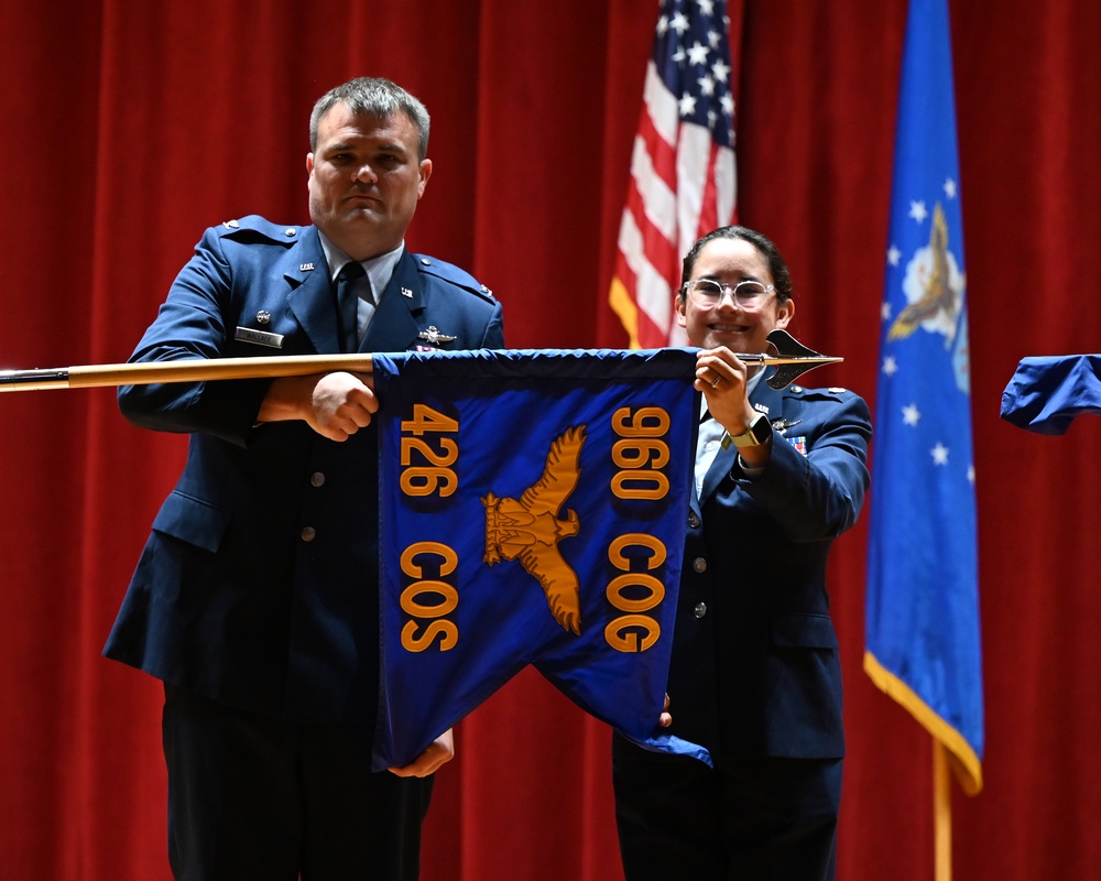 426 NWS redesignated 426 COS with new commander