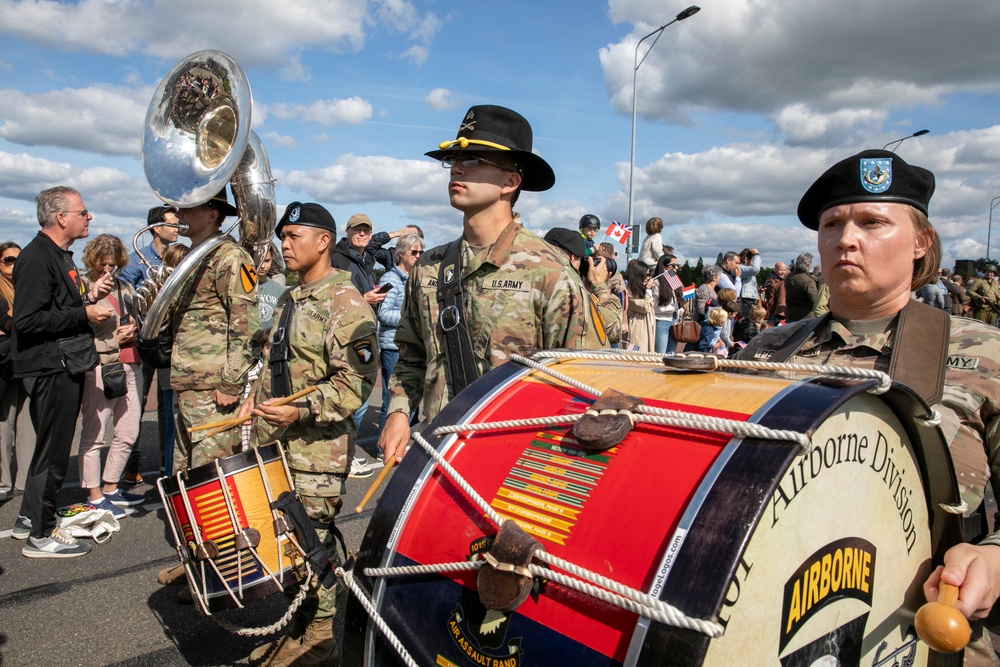 Maastricht Parade: US Army Band marks 80th anniversary of Operation Market Garden