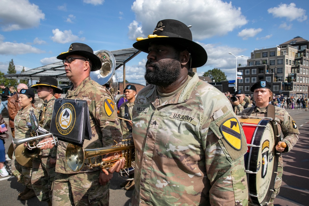 Maastricht Parade: US Army Band marks 80th anniversary of Operation Market Garden