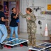 Photo of 116th Air Control Wing during morale event for National Suicide Prevention Awareness Month