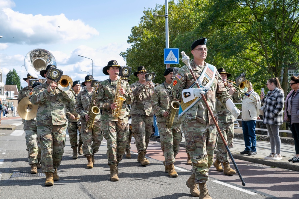 Maastricht Parade: US Army Band marks 80th anniversary of Operation Market Garden