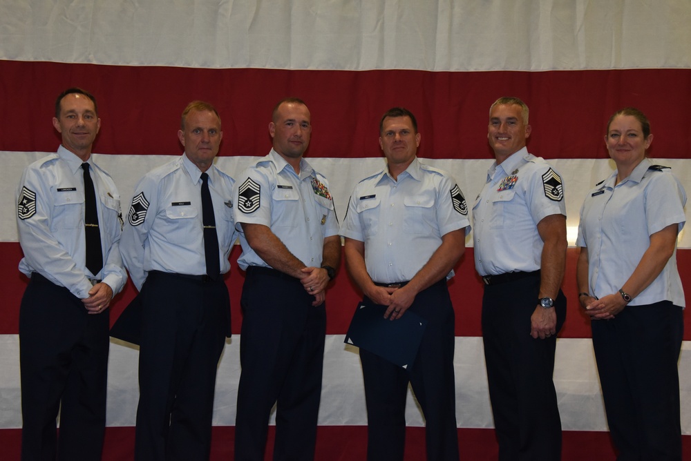 Chief master sergeant inductees