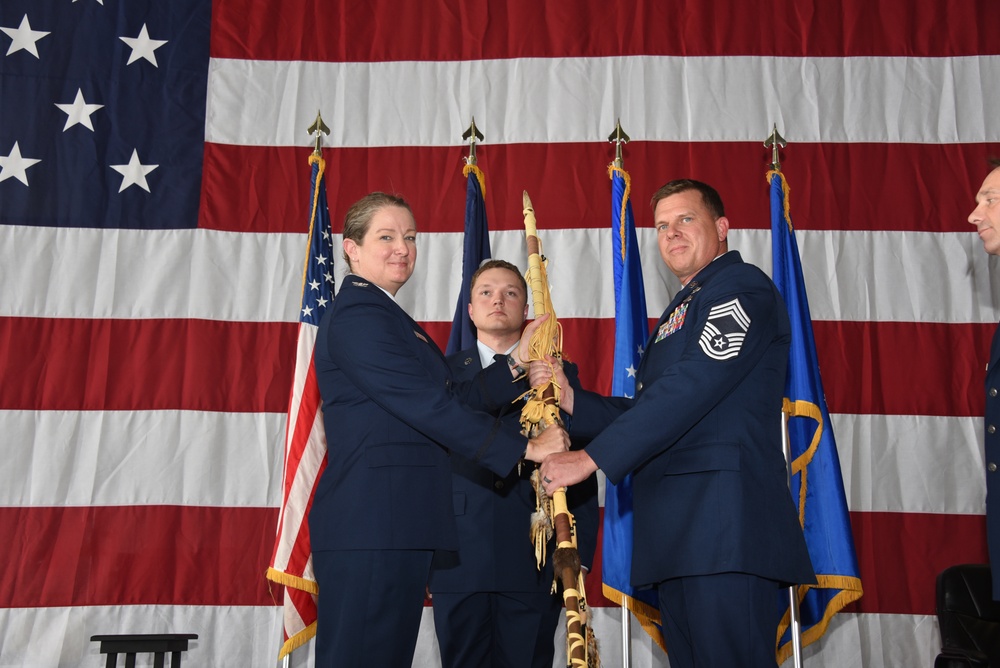 Chief Master Sgt. Justin Odell becomes 185th Command Chief