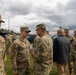 Maj. Gen. Bobby M. Ginn Jr. and delegation visit Task Force Thunder at GTA