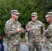 Maj. Gen. Bobby M. Ginn Jr. and delegation visit Task Force Thunder at GTA