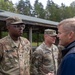 Maj. Gen. Bobby M. Ginn Jr. and delegation visit Task Force Thunder at GTA