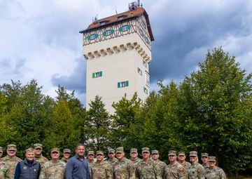 Maj. Gen. Bobby M. Ginn Jr. and delegation visit Task Force Thunder at GTA
