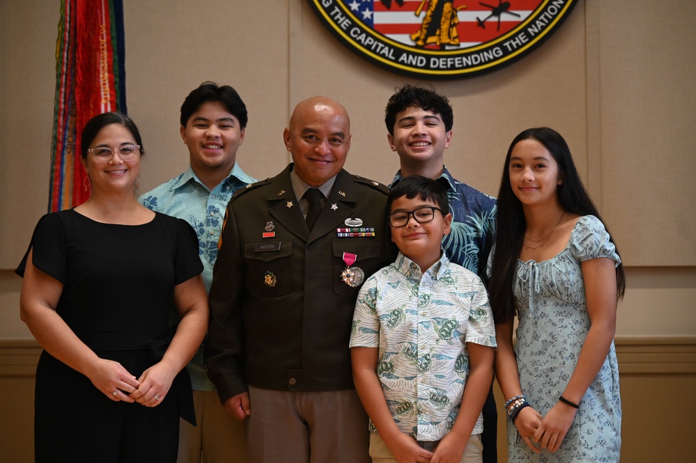 Chief Aguon Promotion Ceremony