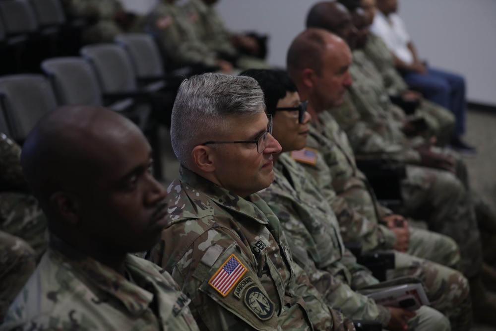 District of Columbia National Guard hosts ceremony for newly promoted Sergeant Major Marutina O. Leigh