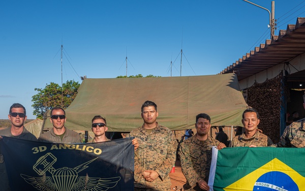 U.S. Marines learn survival techniques in harsh Brazilian climate