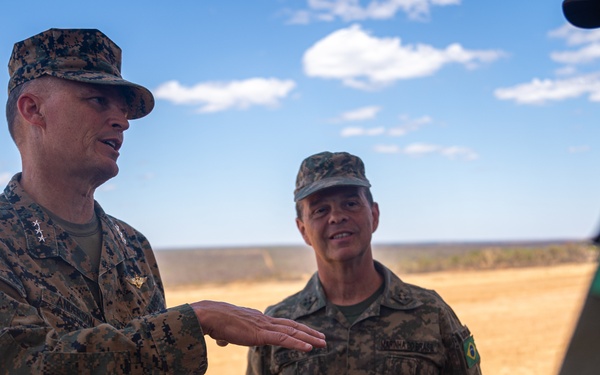 Marine Forces South commander visits Brazilian Marine Corps’ Exercise Formosa