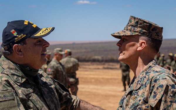 Marine Forces South commander visits Brazilian Marine Corps’ Exercise Formosa