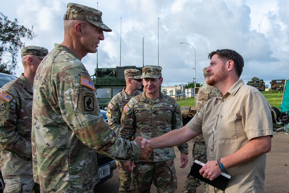 Assistant Secretary of Defense Brendan Owens Tours Guam