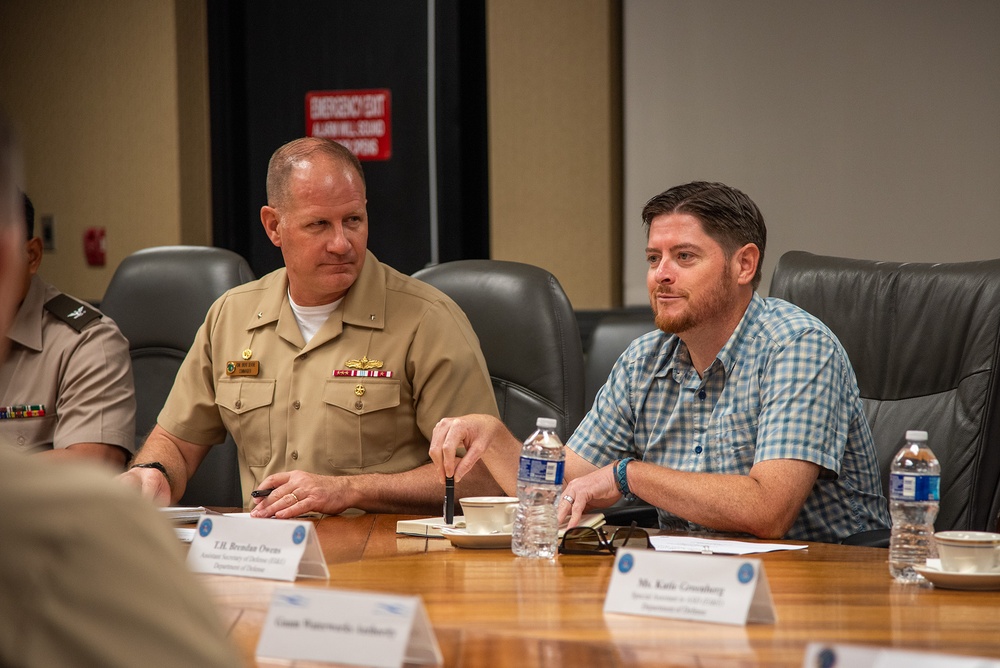 Assistant Secretary of Defense Brendan Owens Tours Guam