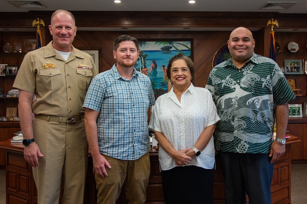 Assistant Secretary of Defense Brendan Owens Tours Guam