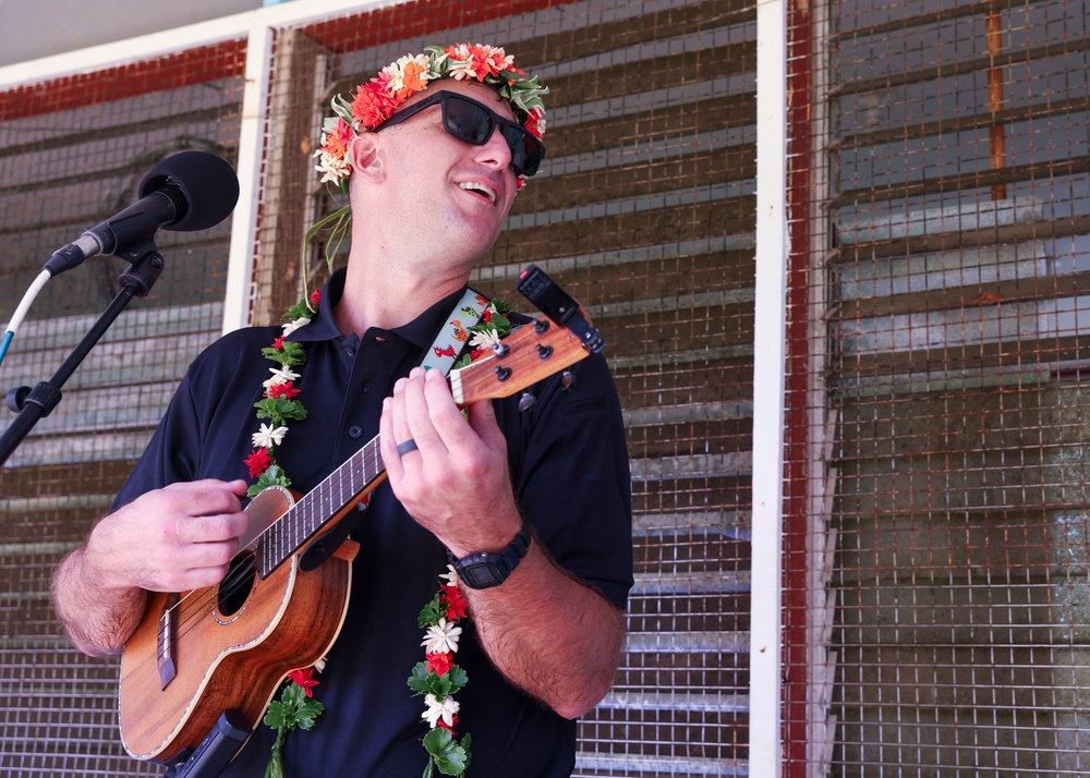 Pacific Partnership 2024-2 Band Performs at Gilman Elementary School in Yap, Federated States of Micronesia