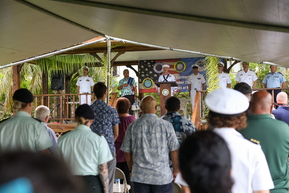 Pacific Partnership 2024-2 Yap, Federated States of Micronesia Closing Ceremony