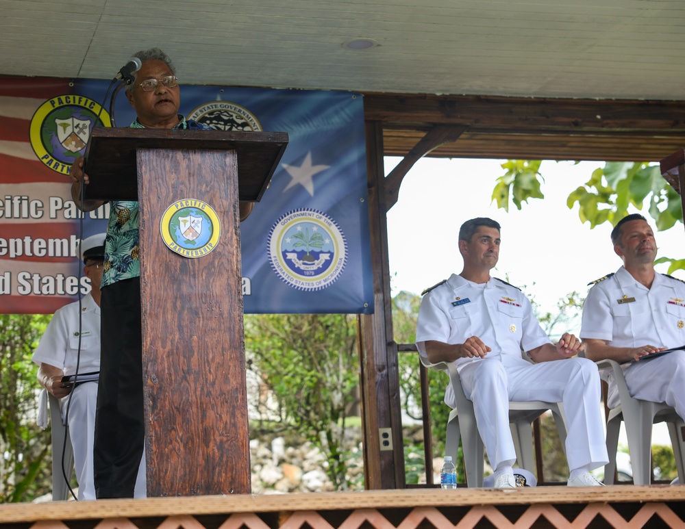 Pacific Partnership 2024-2 Yap, Federated States of Micronesia Closing Ceremony