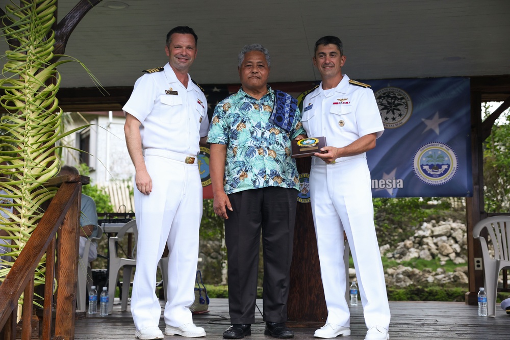 Pacific Partnership 2024-2 Yap, Federated States of Micronesia Closing Ceremony