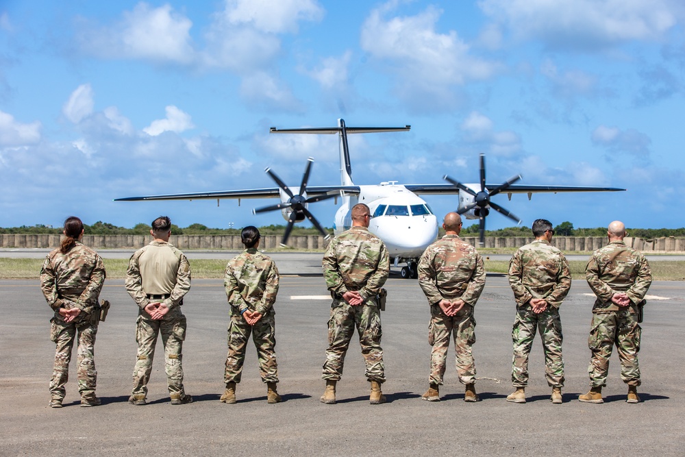 AFRICOM Commander Visits Forward Operating Site Manda Bay Kenya