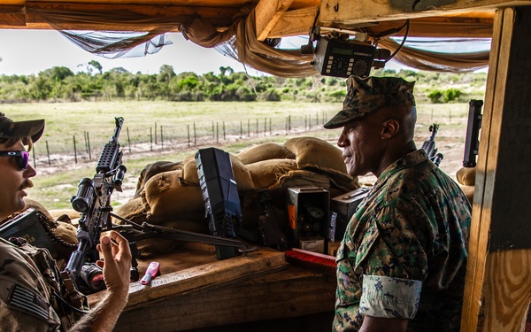 AFRICOM Commander Visits Forward Operating Site Manda Bay Kenya
