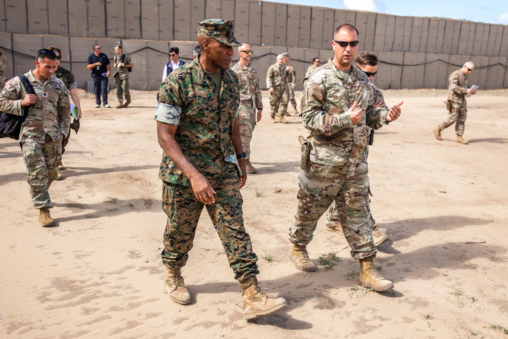 AFRICOM Commander Visits Forward Operating Site Manda Bay Kenya