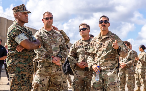 AFRICOM Commander Visits Forward Operating Site Manda Bay Kenya