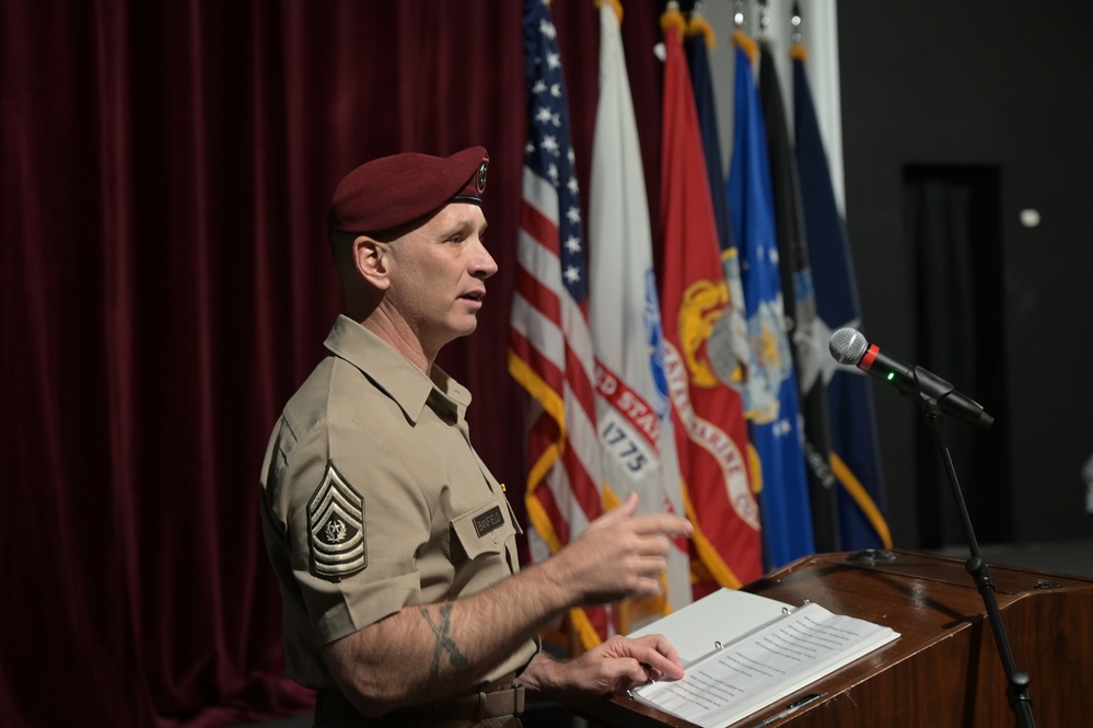 Special Operations Command Africa Holds Change of Responsibility Ceremony