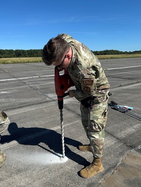 Project ARC team conducts landing zone test