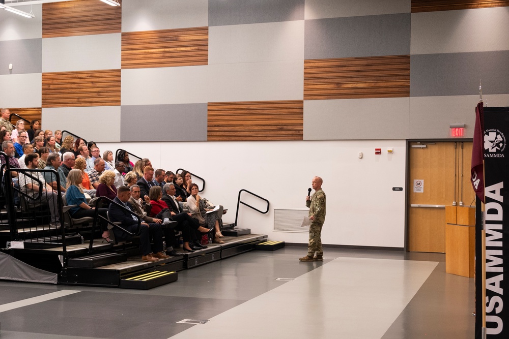 USAMMDA team gathers for command town hall, awards presentation