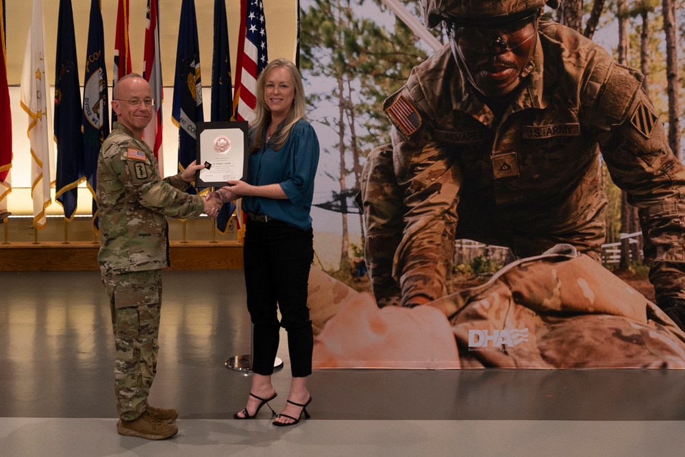 USAMMDA team gathers for command town hall, awards presentation