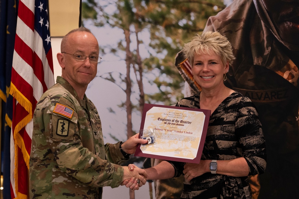 USAMMDA team gathers for command town hall, awards presentation