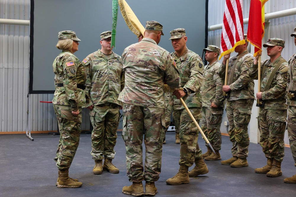 Area Support Group Black Sea Change of Command Ceremony