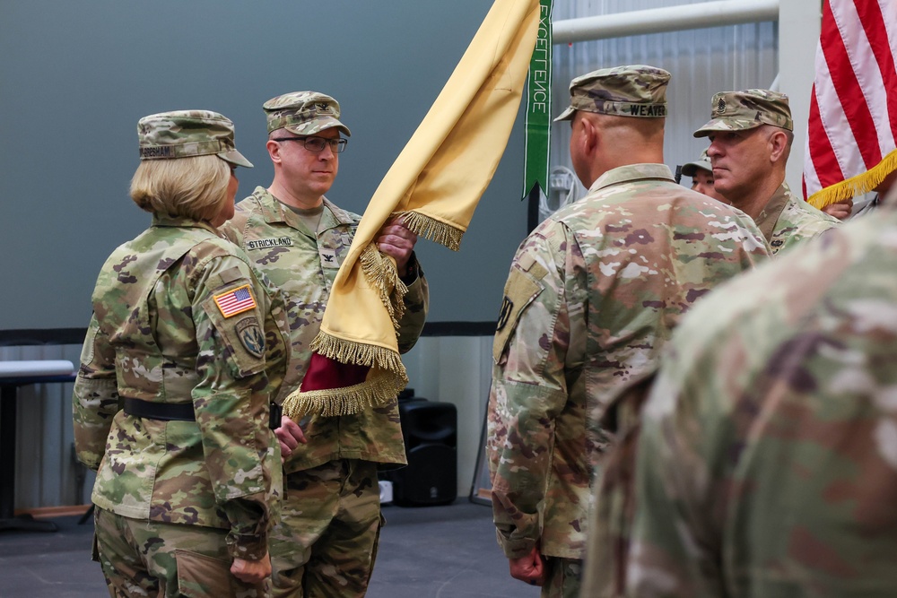 Area Support Group Black Sea Change of Command Ceremony