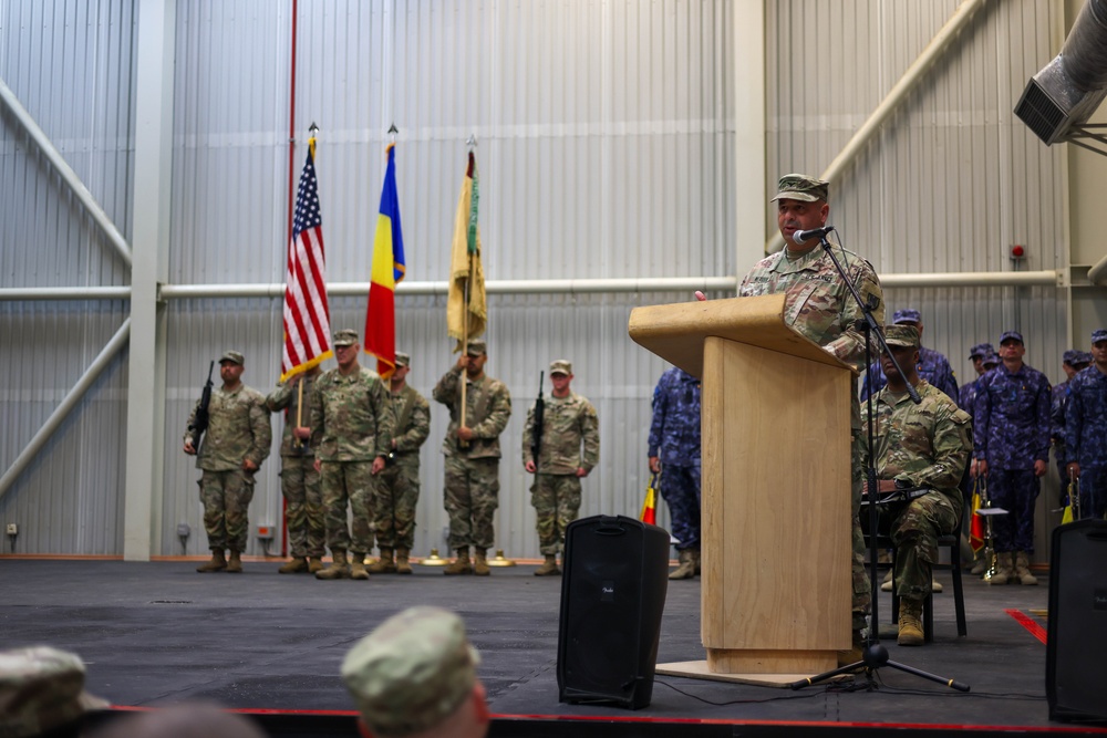 Area Support Group Black Sea Change of Command Ceremony