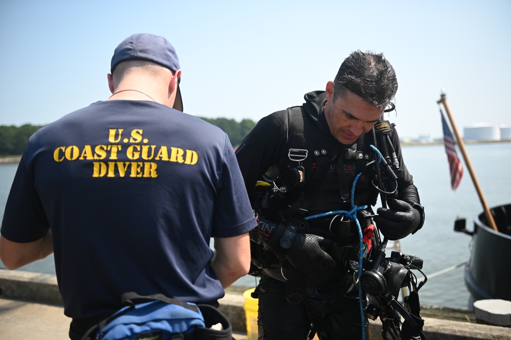 Coast Guard Divers