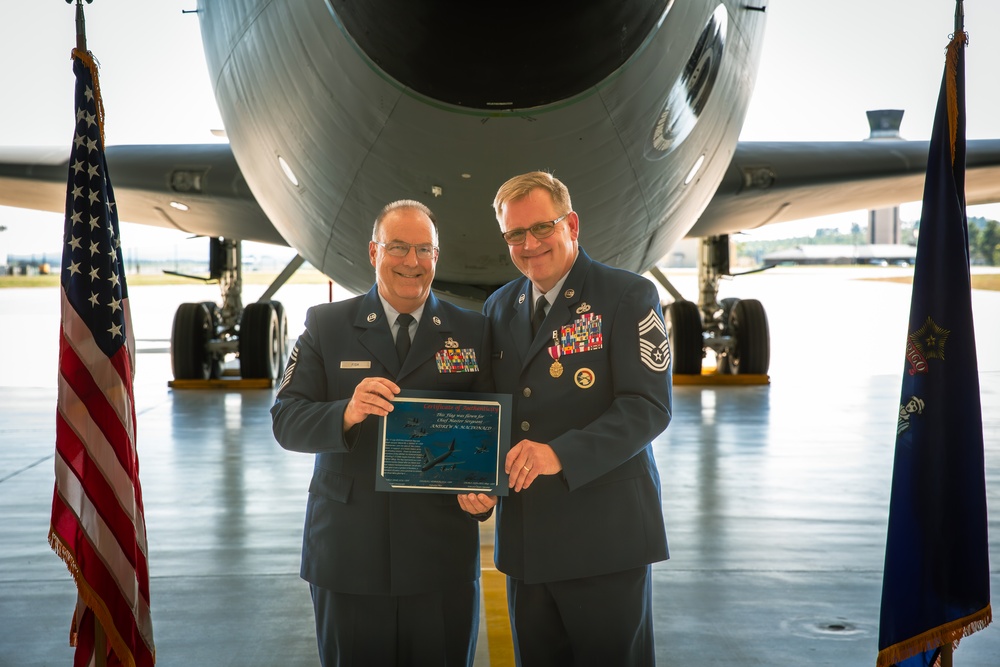 CMSgt Andy MacDonald Retires After 41 Years