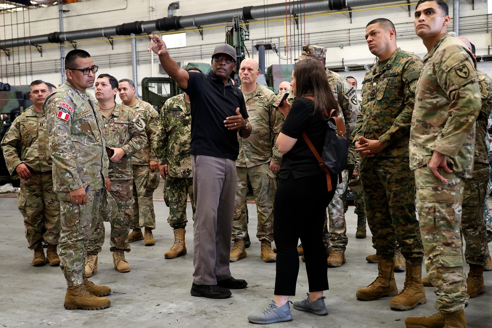 Western Hemisphere Military Partners Tour Prepositioning Programs in Florida