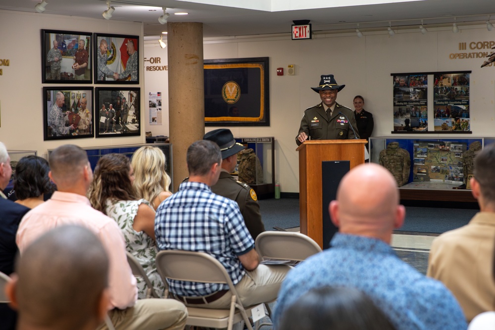 U.S. Army Col. Ryan Howard Retirement Ceremony