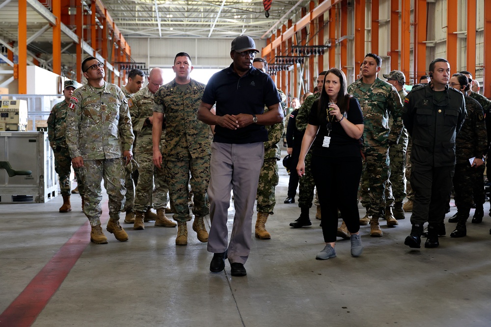 Western Hemisphere Military Partners Tour Prepositioning Programs in Florida