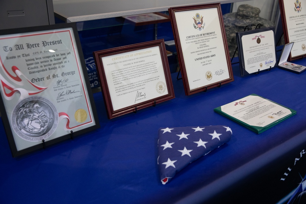 U.S. Army Col. Ryan Howard Retirement Ceremony