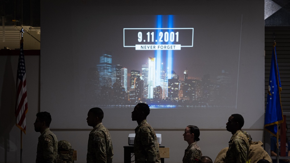 332nd AEW 9/11 Memorial Ceremony