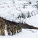 U.S. Marine Corps Mountain Warfare Instructors climb an ice wall with Argentine marines