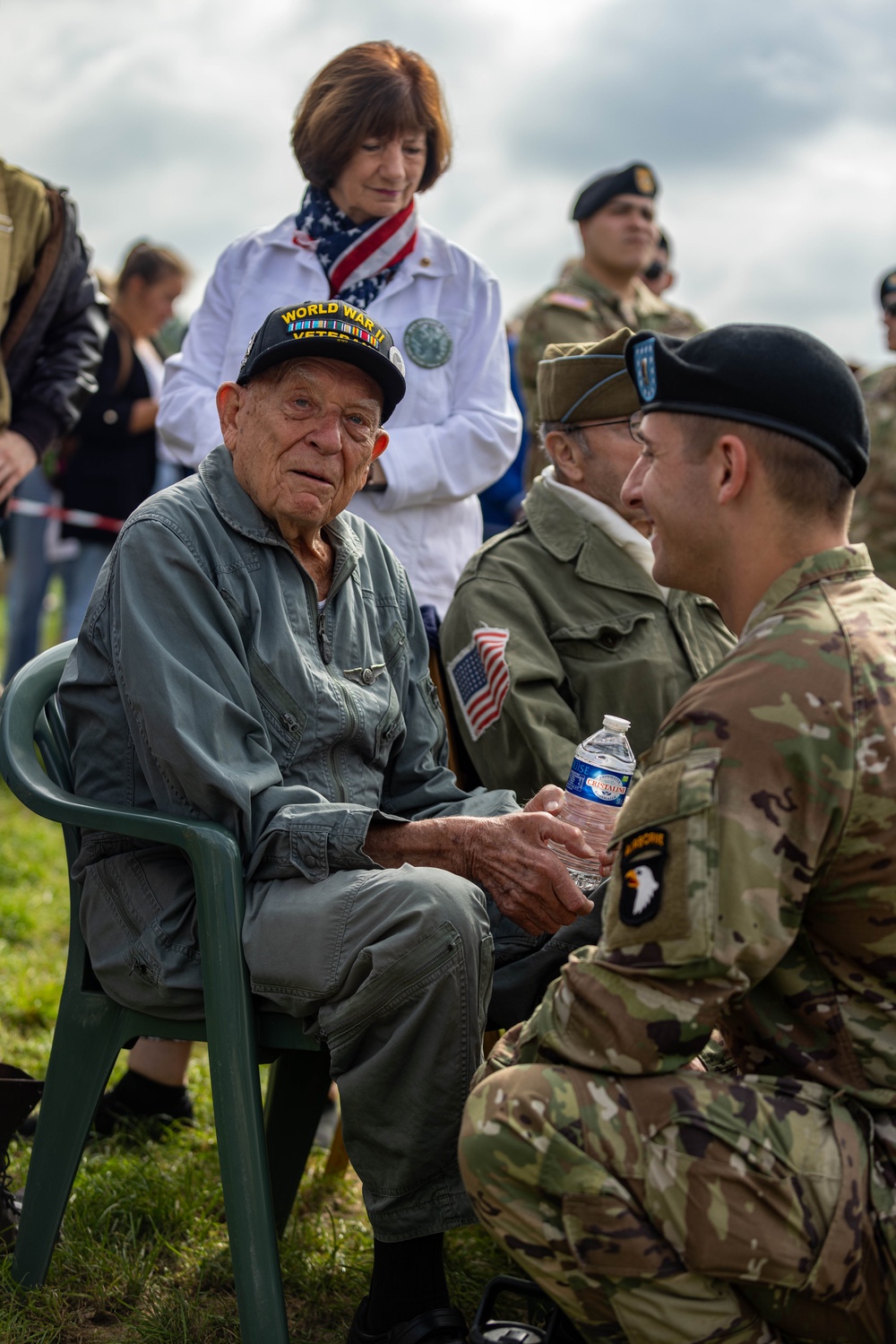 Operation Market Garden 80th Anniversary: Round Canopy Parachuting Team Jump