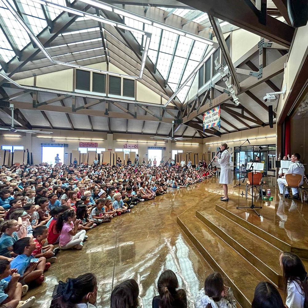 U.S. Pacific Fleet Band Performs on Maui