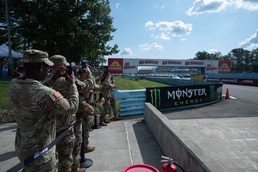 10th Mountain Soldiers Attend Troops To The Track