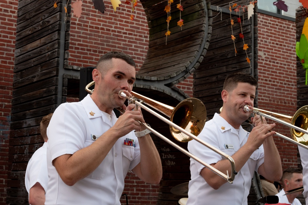 Navy Band Cruisers Perform at Latin Fest