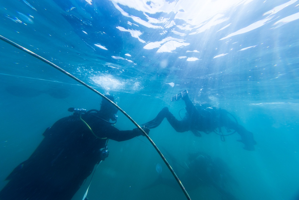 Sea Breeze 2024 - Explosive Ordnance Disposal Underwater Demolition Operations