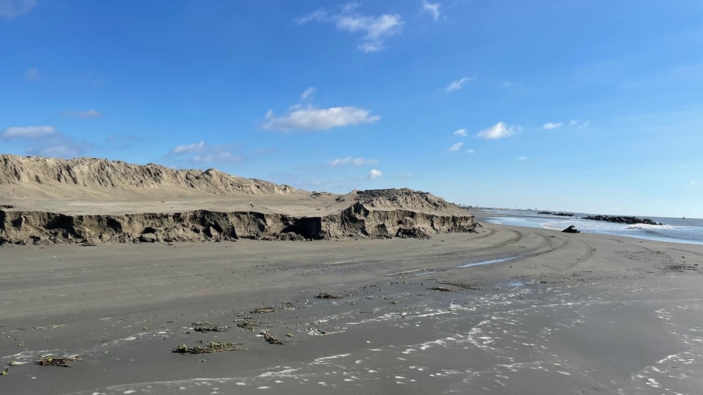 Hurricane Francine assessment of Grand Isle