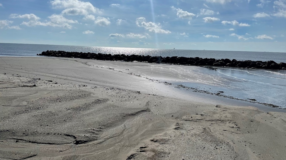 Hurricane Francine assessment of Grand Isle